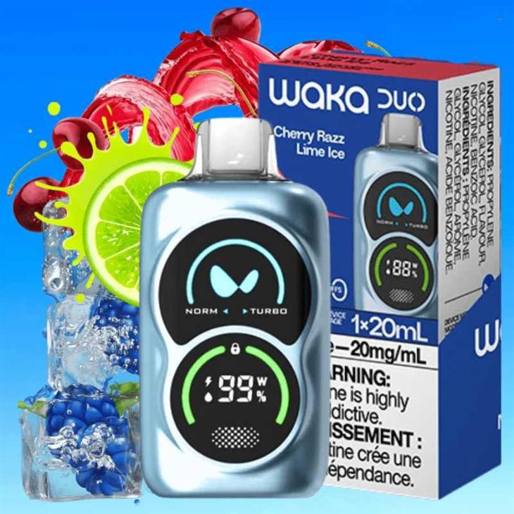 Waka duo 25000kuffs vape kertakäyttöinen